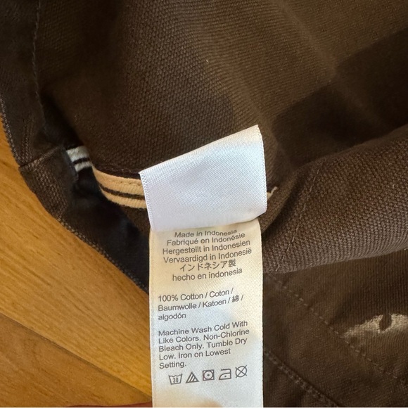 J. Crew Dark Brown Military Chore Jacket - Picture 6 of 7
